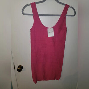 Forever21 Mini Dress Womens Small Pink Barbiecore Coquette Fairycore Angelcore